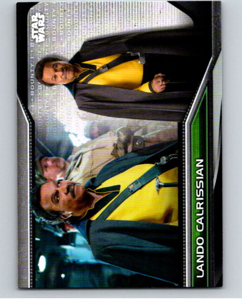 2021 Topps Star Wars Bounty Hunters #B1-24 Lando Calrissian Skywalker V87423 Image 1