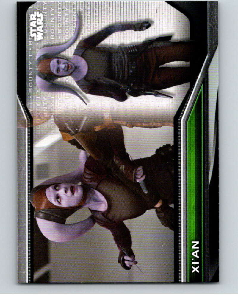 2021 Topps Star Wars Bounty Hunters #B1-33 Xi'an The Mandalorian V87427 Image 1