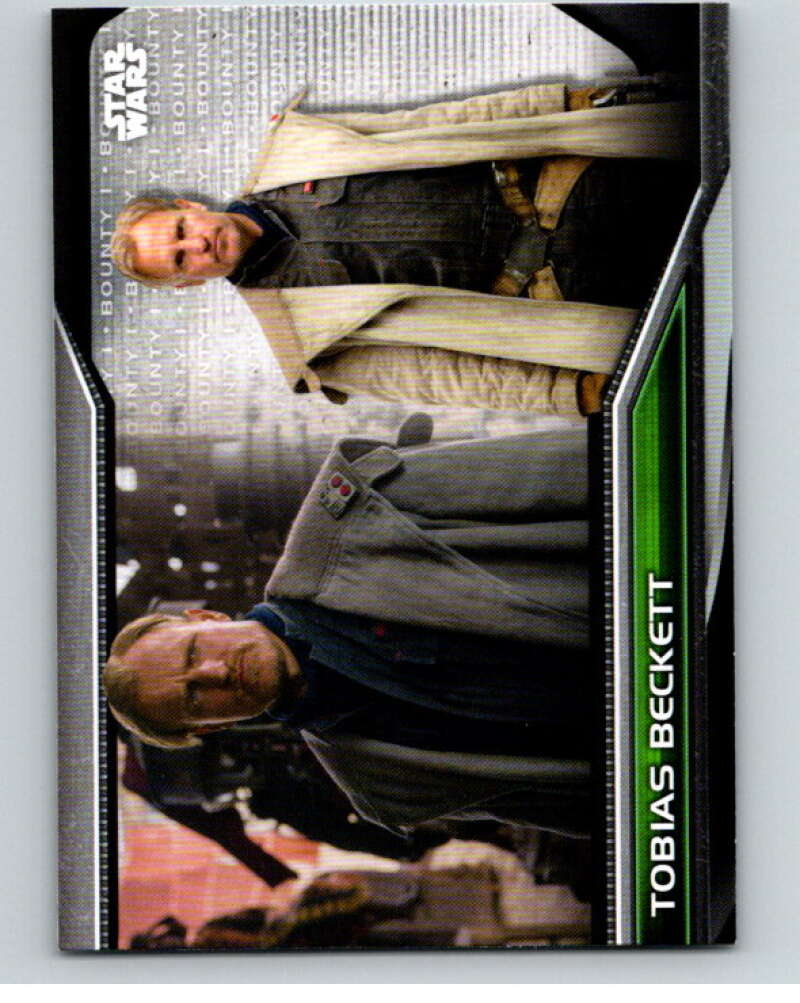 2021 Topps Star Wars Bounty Hunters #B1-39 Tobias Beckett Solo: V87433 Image 1