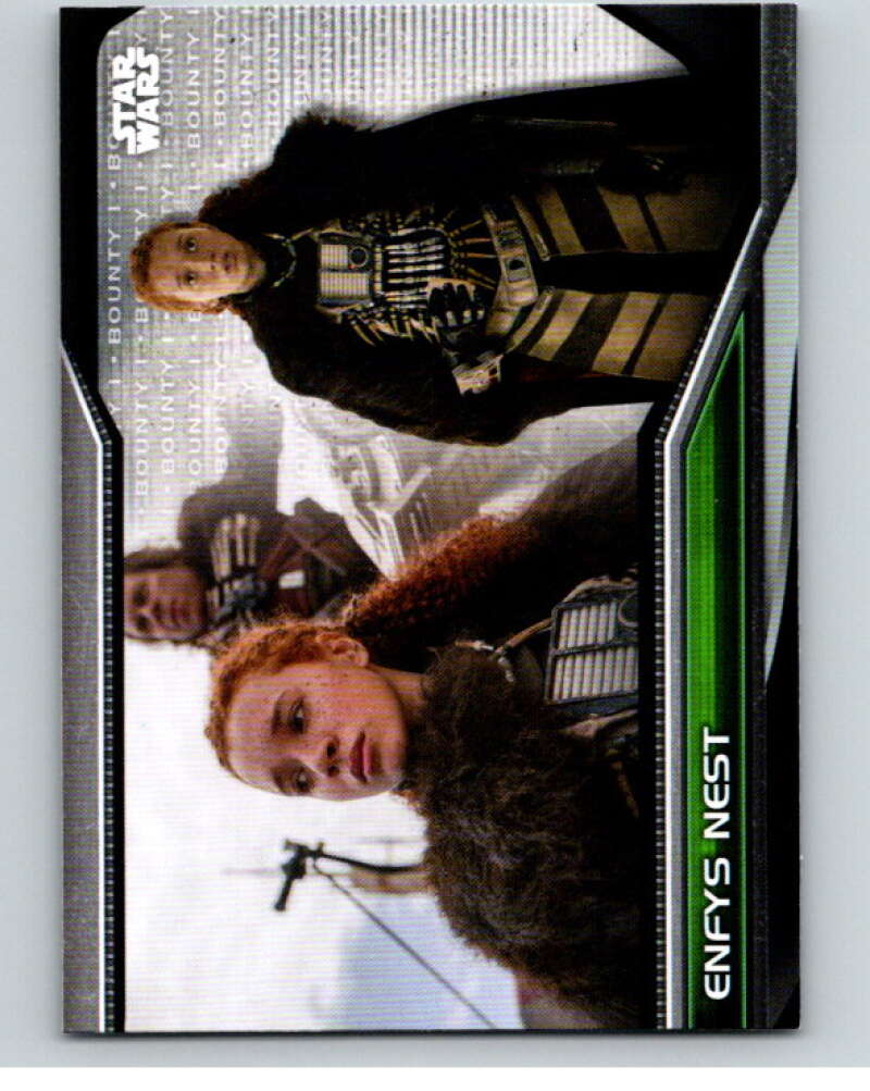 2021 Topps Star Wars Bounty Hunters #B1-44 Enfys Nest Solo: V87435 Image 1
