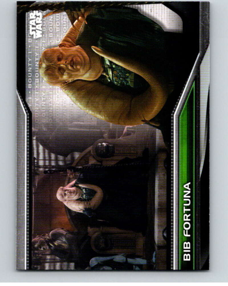 2021 Topps Star Wars Bounty Hunters #B1-52 Bib Fortuna The Mandalorian V87440 Image 1