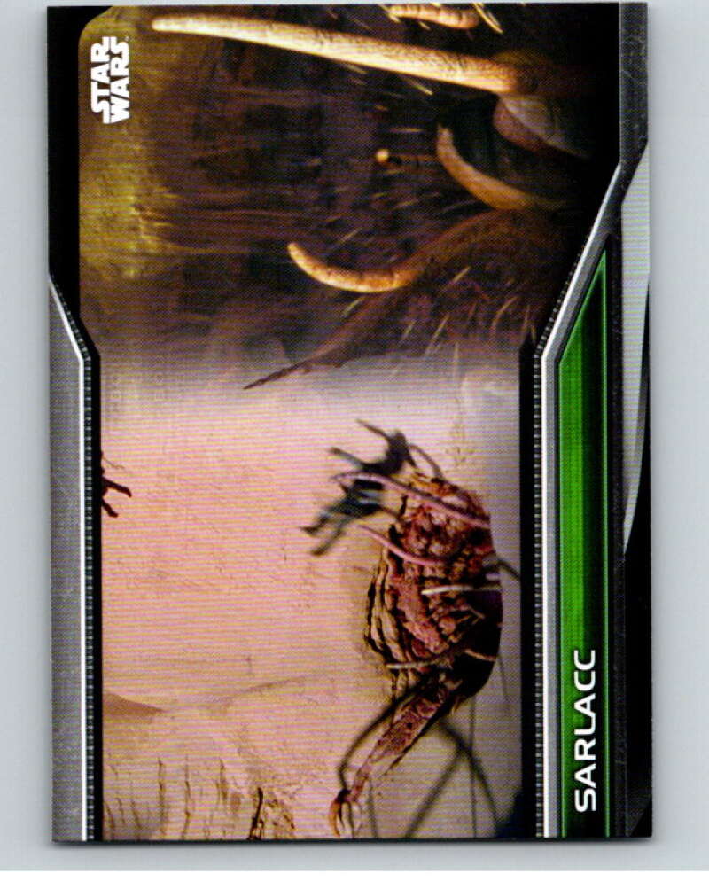 2021 Topps Star Wars Bounty Hunters #B1-55 Sarlacc Return of the Jedi V87441 Image 1