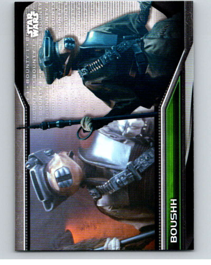 2021 Topps Star Wars Bounty Hunters #B1-57 Boushh Return of the Jedi V87443 Image 1