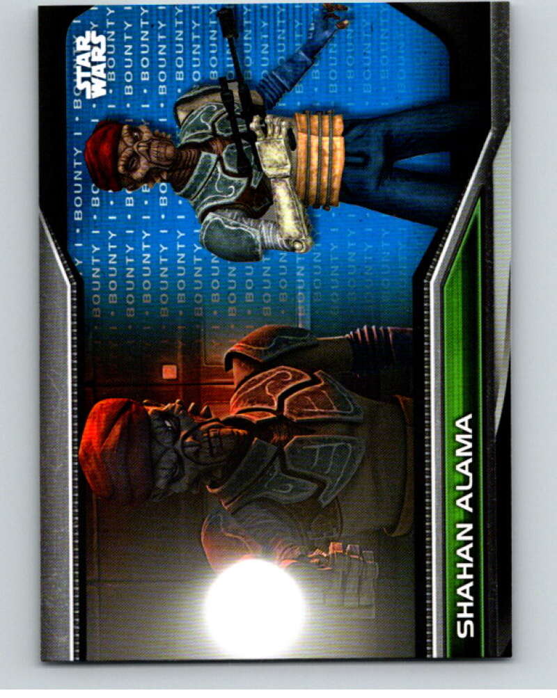 2021 Topps Star Wars Bounty Hunters #B1-62 Shahan Alama The Clone V87445 Image 1
