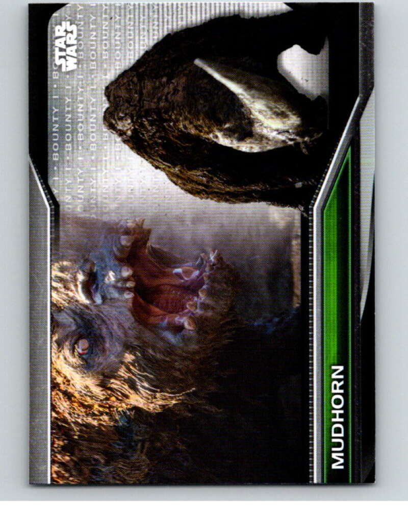 2021 Topps Star Wars Bounty Hunters #B1-65 Mudhorn The Mandalorian V87448 Image 1