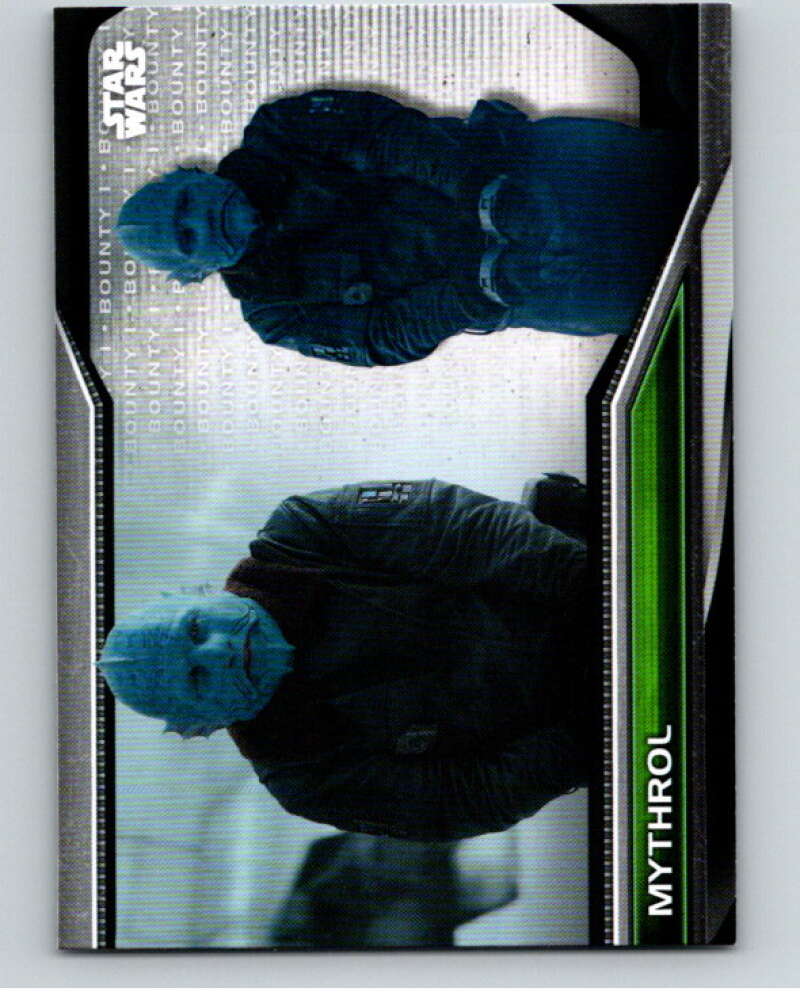 2021 Topps Star Wars Bounty Hunters #B1-66 Mythrol The Mandalorian V87449 Image 1