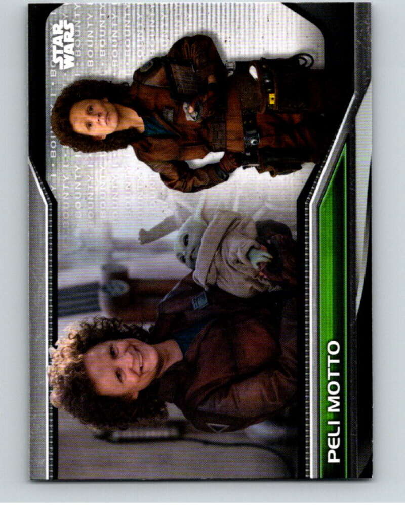 2021 Topps Star Wars Bounty Hunters #B1-68 Peli Motto The Mandalorian V87450 Image 1