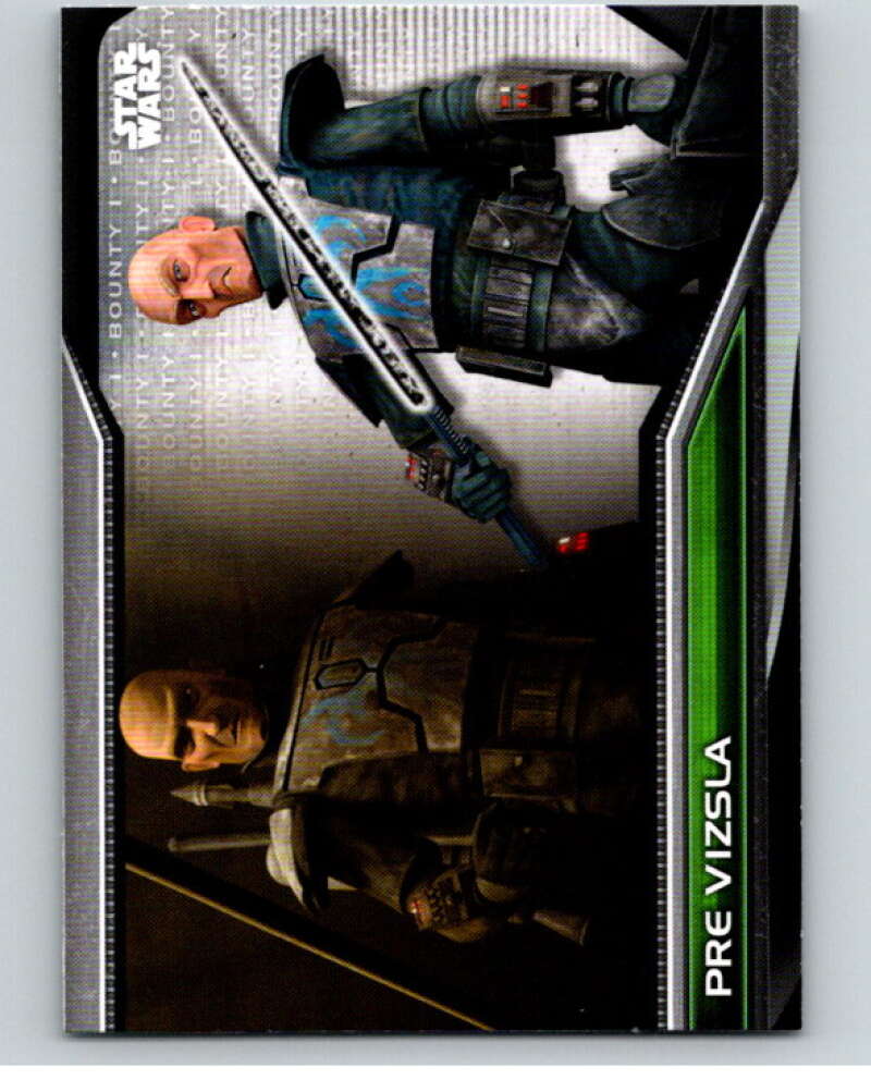 2021 Topps Star Wars Bounty Hunters #B1-73 Pre Vizsla The Clone Wars V87453 Image 1