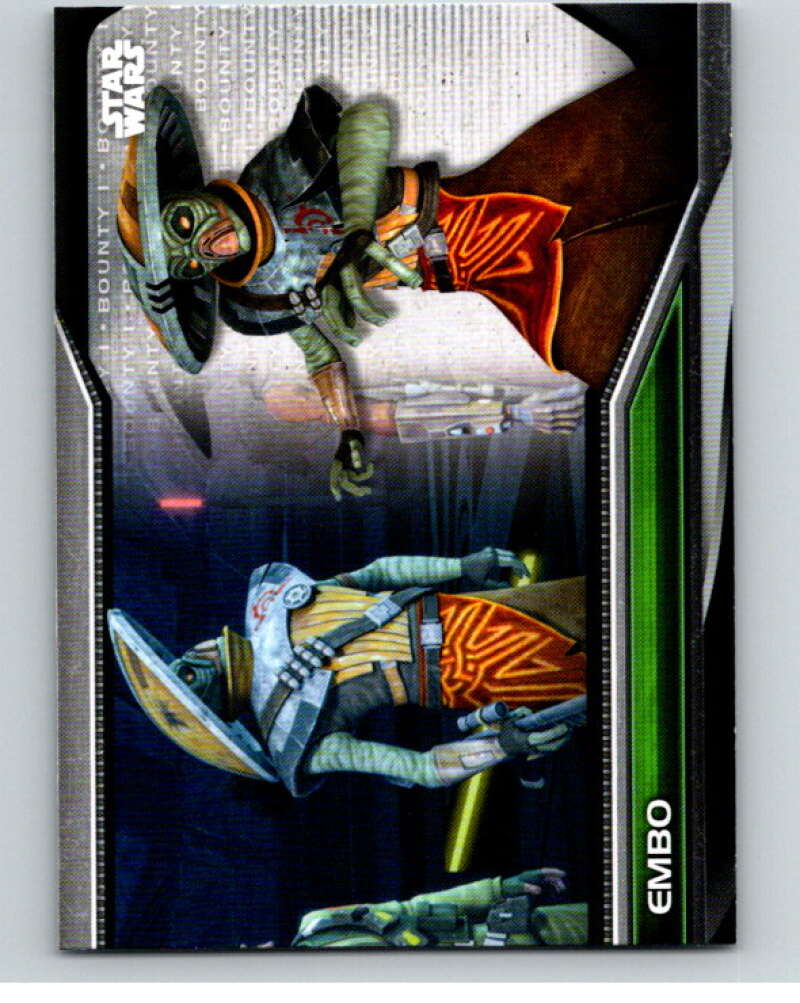 2021 Topps Star Wars Bounty Hunters #B1-81 Embo The Clone Wars V87458 Image 1
