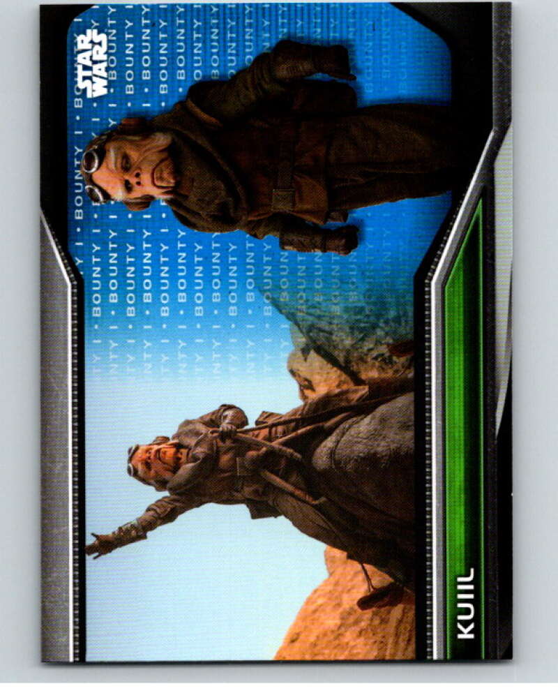 2021 Topps Star Wars Bounty Hunters #B1-83 Kuiil The Mandalorian S V87459 Image 1