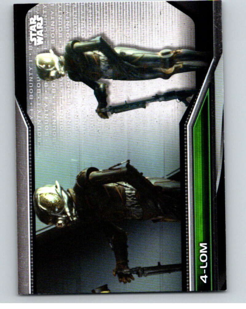 2021 Topps Star Wars Bounty Hunters #B1-94 4-Lom The Empire Strikes V87467 Image 1