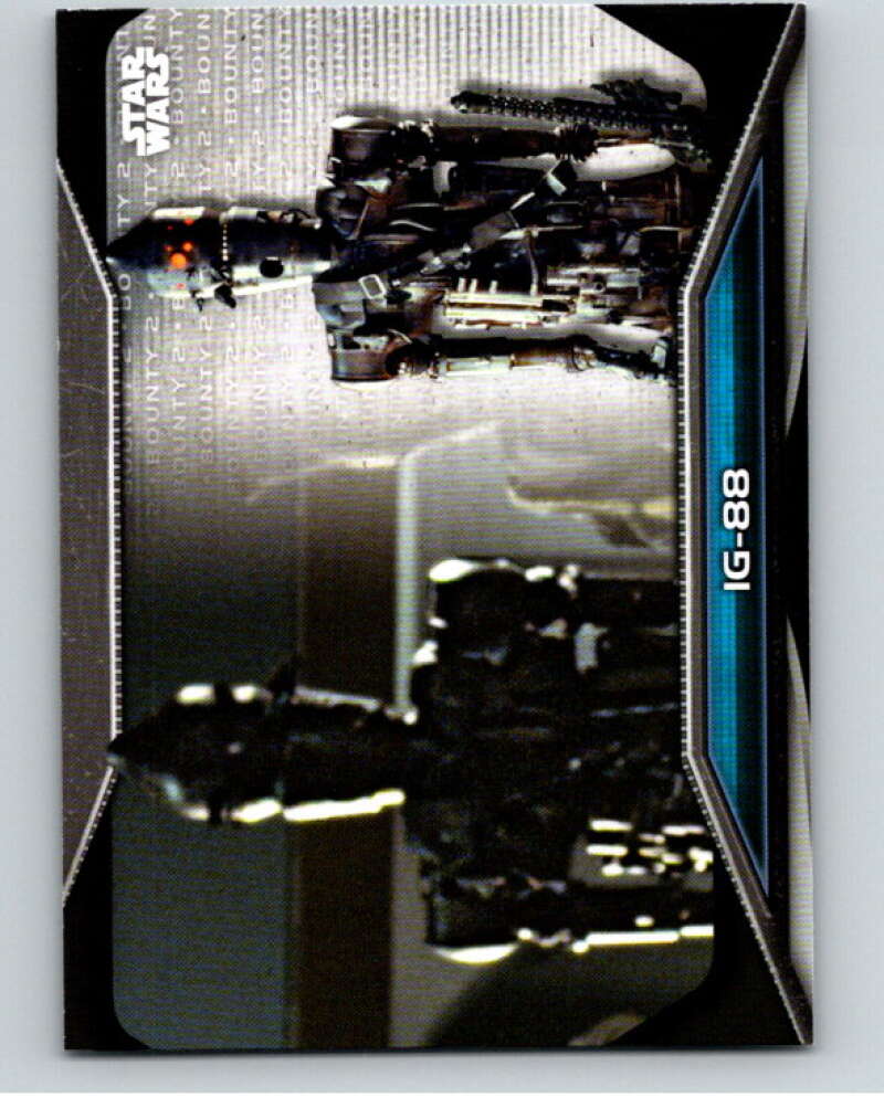 2021 Topps Star Wars Bounty Hunters #B2-2 IG-88 The Empire Strikes Back V87470 Image 1
