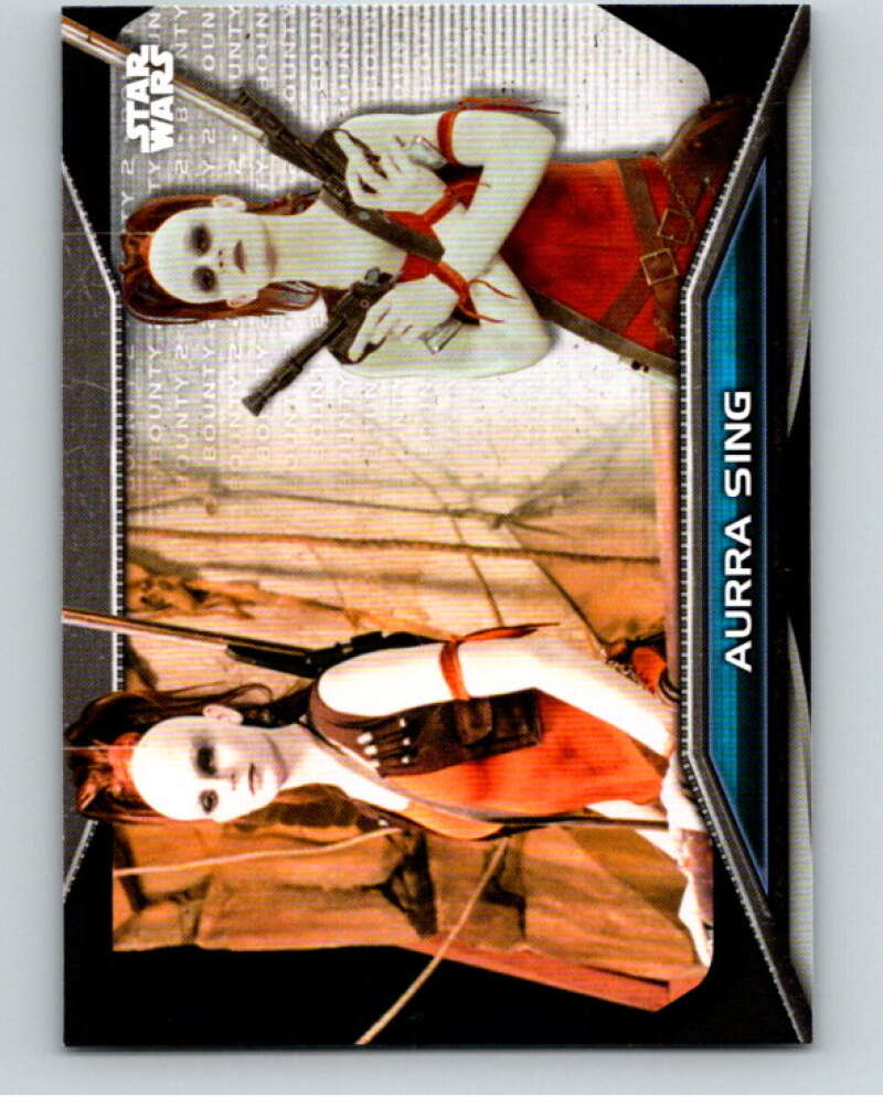 2021 Topps Star Wars Bounty Hunters #B2-6 Aurra Sing The Phantom V87472 Image 1