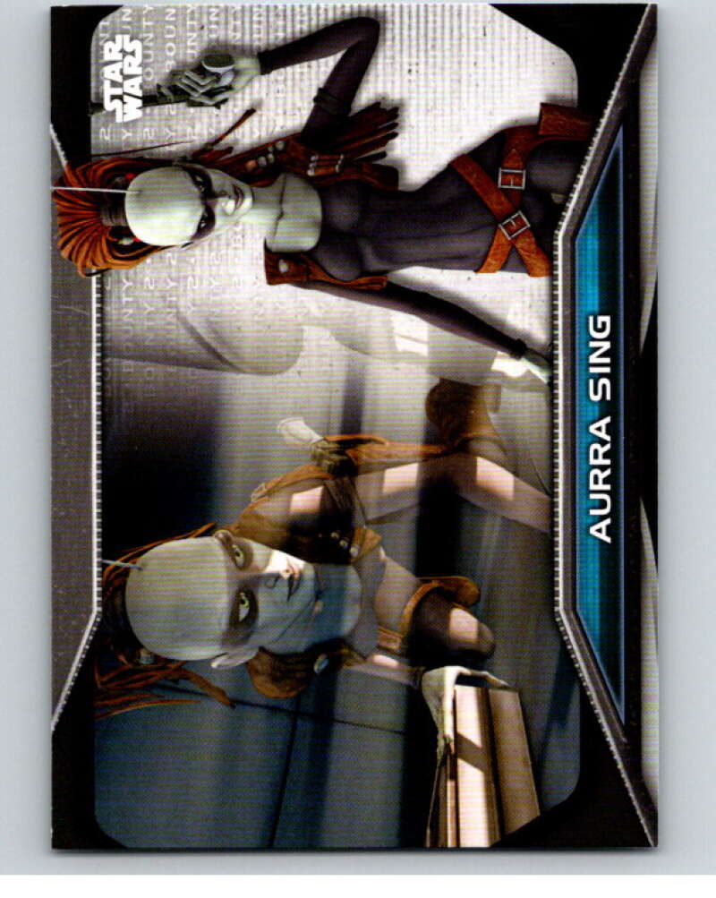 2021 Topps Star Wars Bounty Hunters #B2-7 Aurra Sing The Clone Wars V87473 Image 1