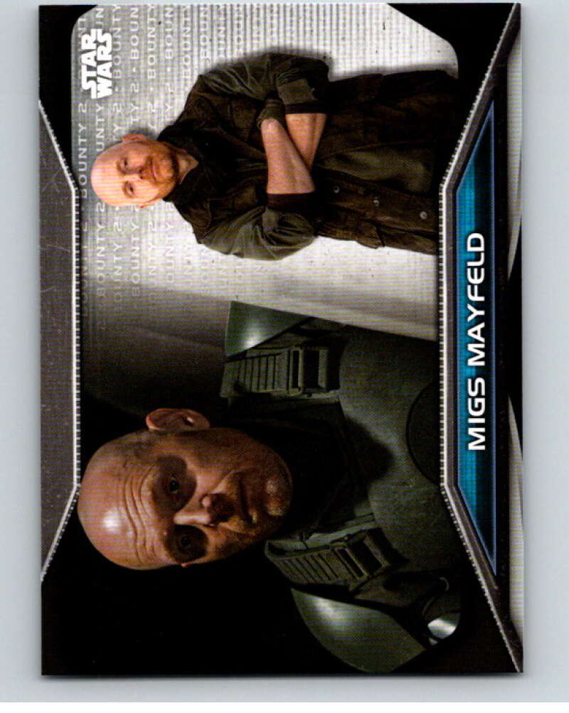 2021 Topps Star Wars Bounty Hunters #B2-32 Migs Mayfeld The Mandalorian V87478 Image 1