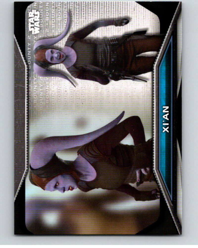 2021 Topps Star Wars Bounty Hunters #B2-33 Xi'an The Mandalorian V87479 Image 1