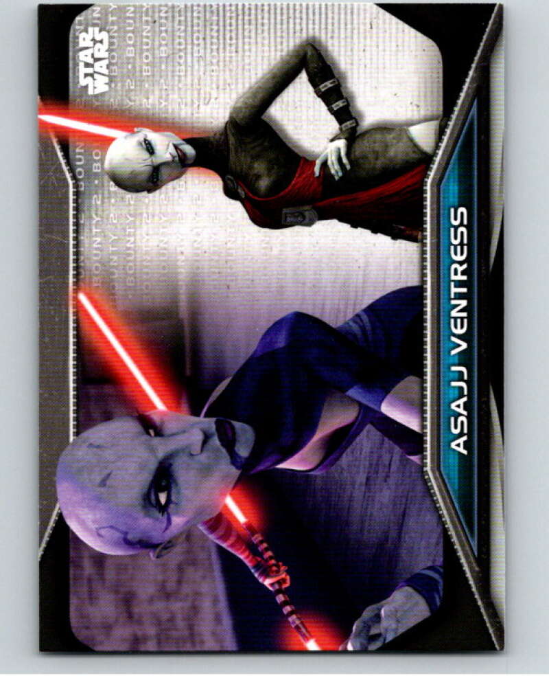 2021 Topps Star Wars Bounty Hunters #B2-47 Asajj Ventress The Clone V87484 Image 1