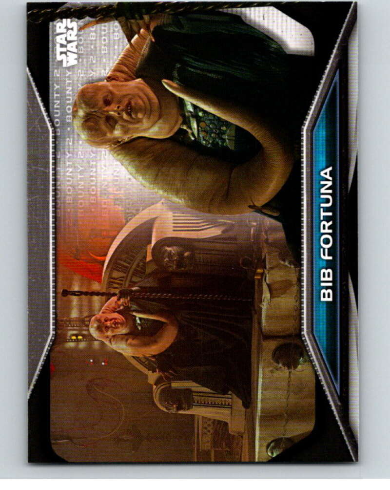 2021 Topps Star Wars Bounty Hunters #B2-52 Bib Fortuna The Mandalorian V87486 Image 1