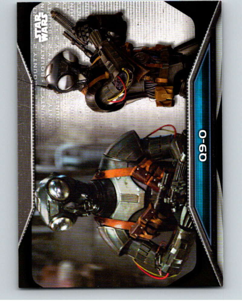 2021 Topps Star Wars Bounty Hunters #B2-59 Q9-0 The Mandalorian V87489 Image 1
