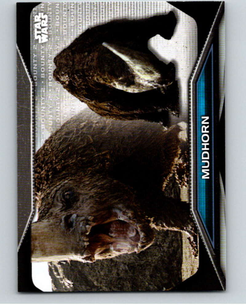 2021 Topps Star Wars Bounty Hunters #B2-65 Mudhorn The Mandalorian V87491 Image 1