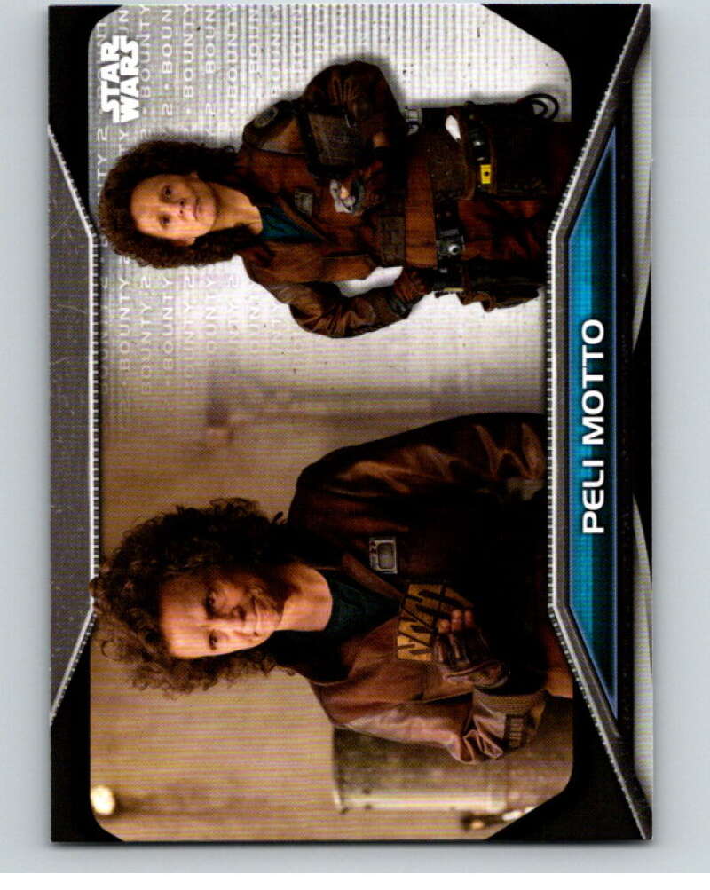 2021 Topps Star Wars Bounty Hunters #B2-68 Peli Motto The Mandalorian V87494 Image 1