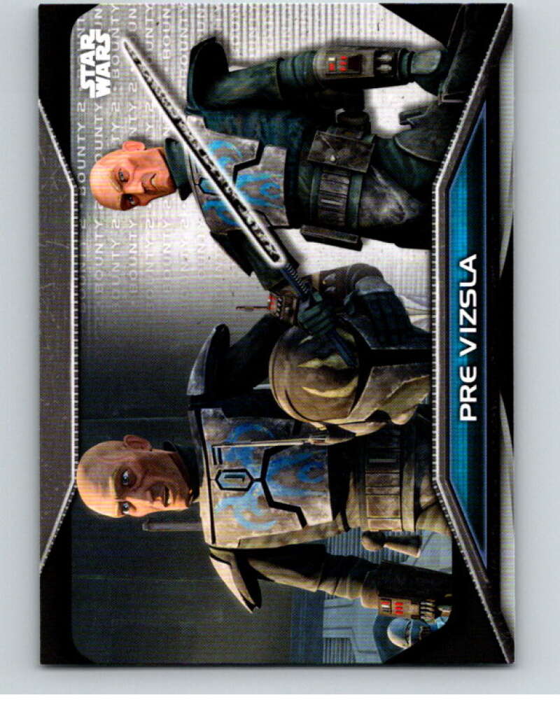 2021 Topps Star Wars Bounty Hunters #B2-73 Pre Vizsla The Clone Wars V87496 Image 1