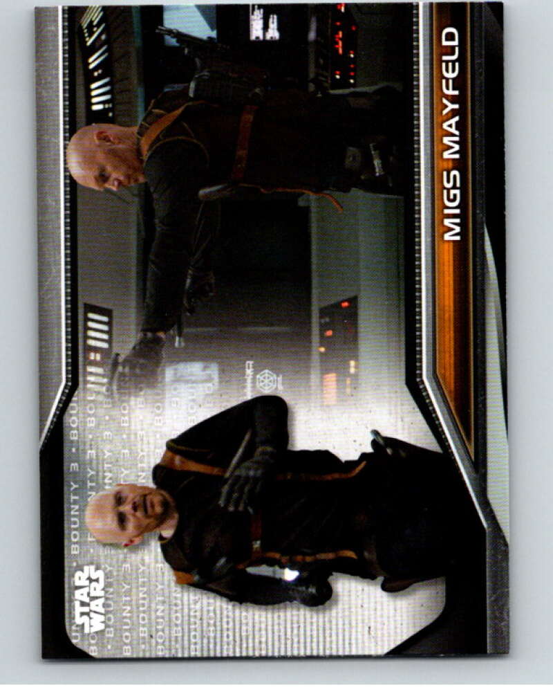 2021 Topps Star Wars Bounty Hunters #B3-31 Migs Mayfeld The Mandalorian V87509 Image 1