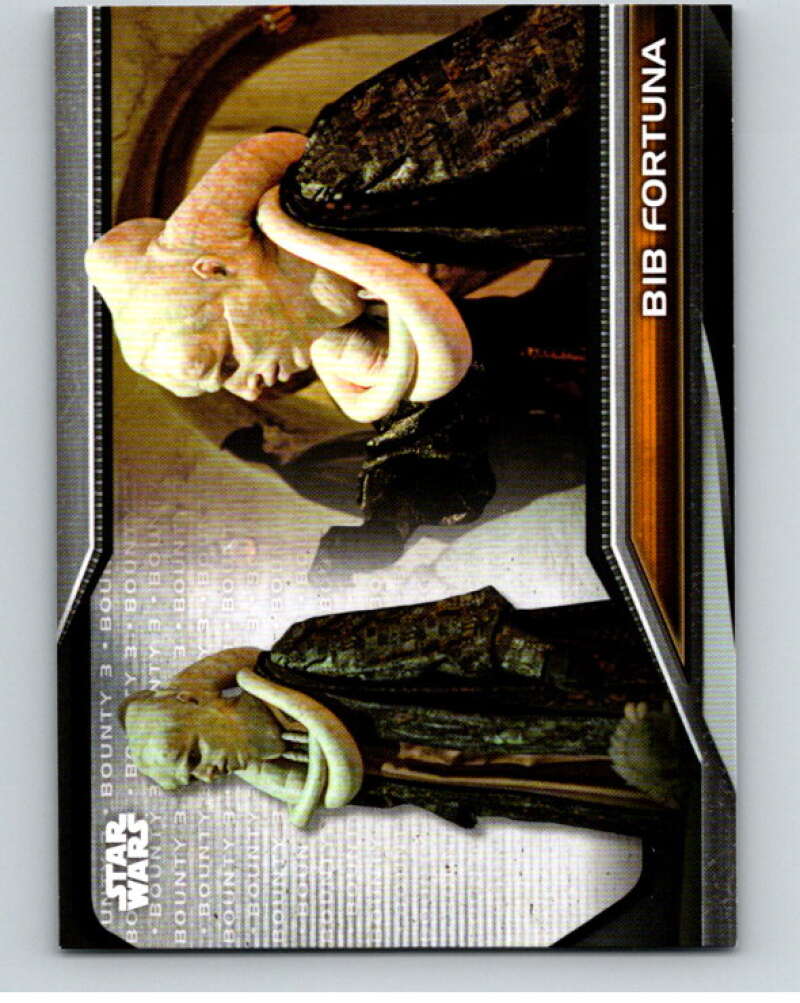2021 Topps Star Wars Bounty Hunters #B3-50 Bib Fortuna The Phantom V87510 Image 1