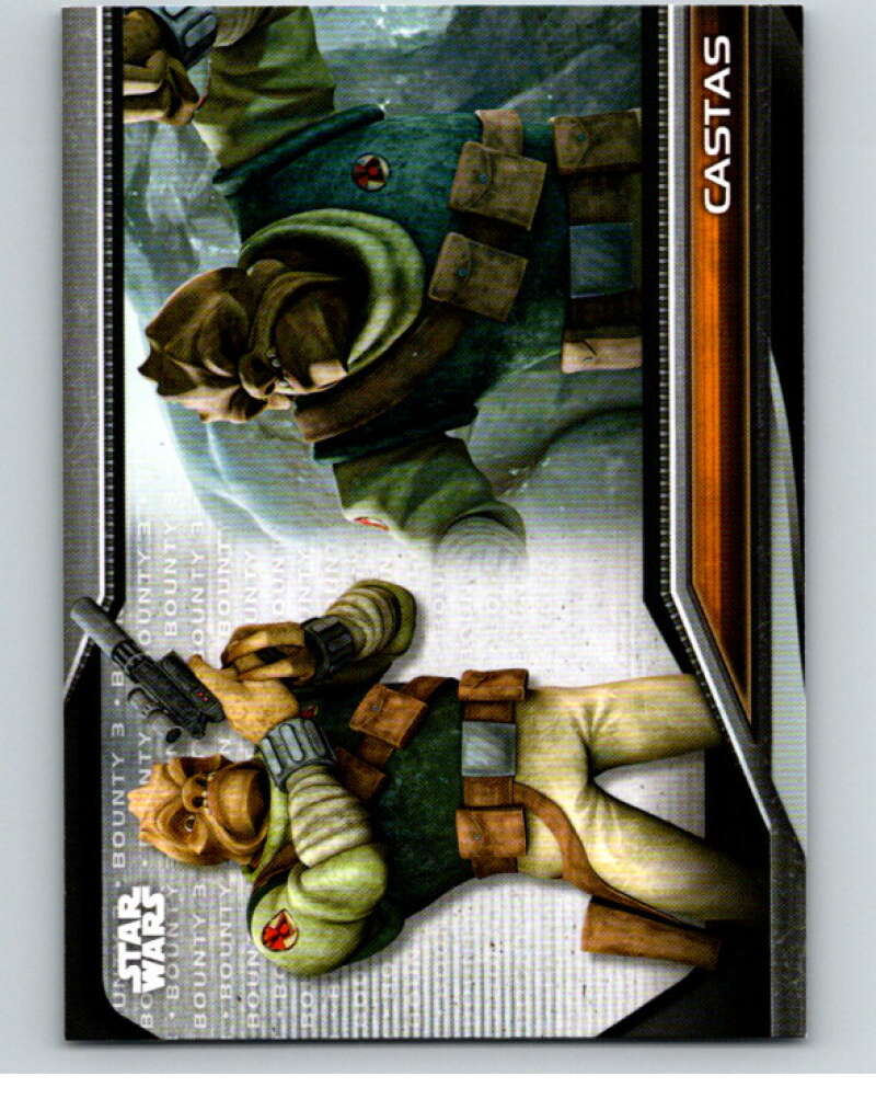 2021 Topps Star Wars Bounty Hunters #B3-85 Castas The Clone Wars V87517 Image 1