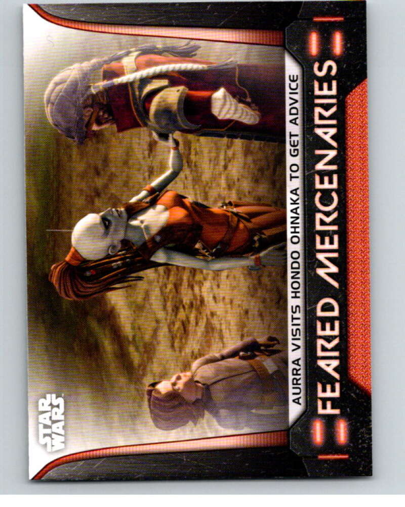 2021 Topps Star Wars Bounty Hunters Feared Aurra Sing #IA2 V87521 Image 1