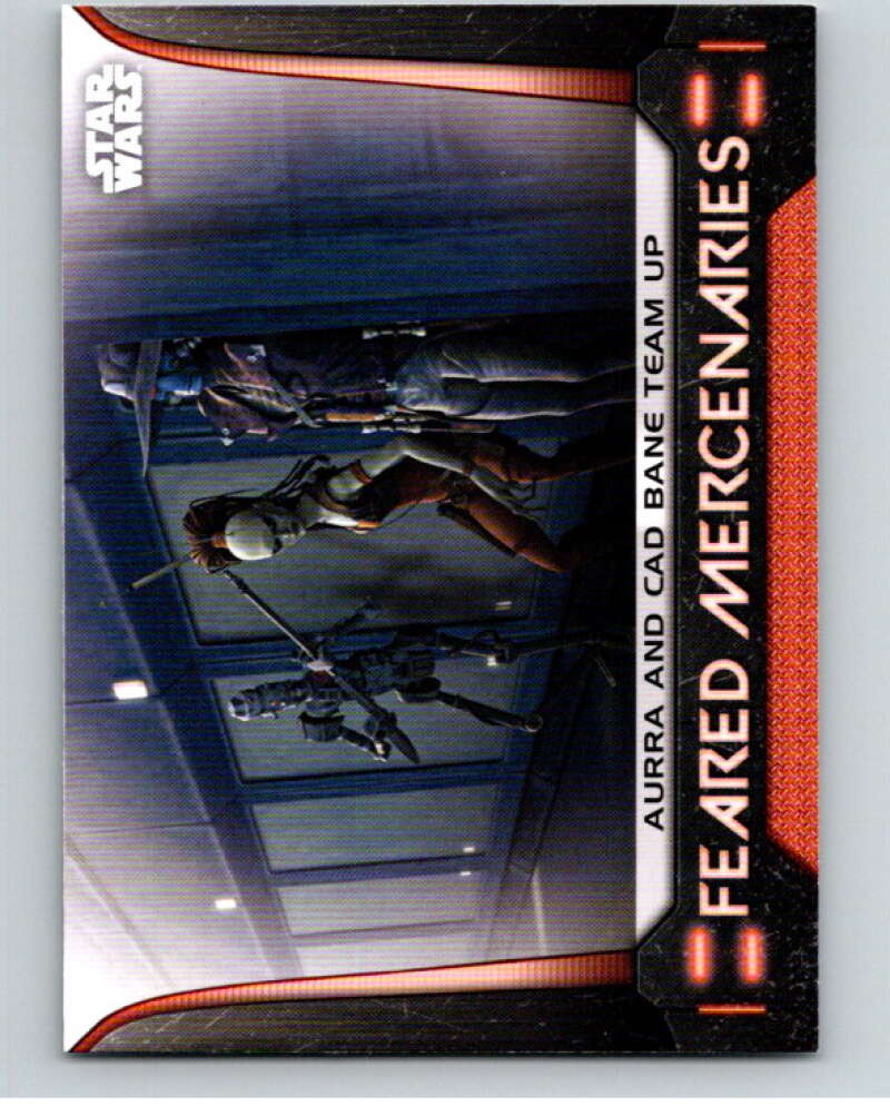 2021 Topps Star Wars Bounty Hunters Feared Aurra Sing #IA6 V87523 Image 1