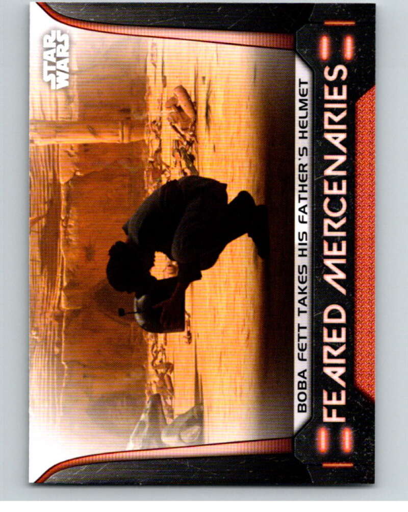 2021 Topps Star Wars Bounty Hunters Feared Boba Fett #IB2 V87526 Image 1