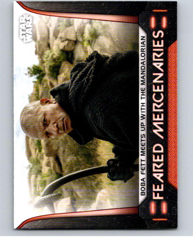 2021 Topps Star Wars Bounty Hunters Feared Boba Fett #IB6 V87528 Image 1