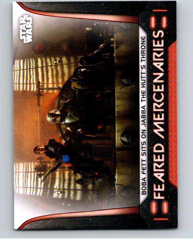 2021 Topps Star Wars Bounty Hunters Feared Boba Fett #IB10 V87530 Image 1