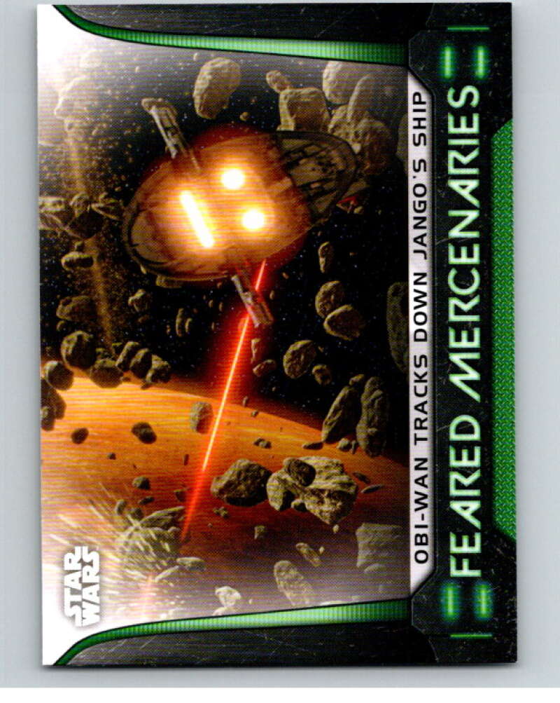 2021 Topps Star Wars Bounty Hunters Feared Jango Fett #IJ5 V87535 Image 1