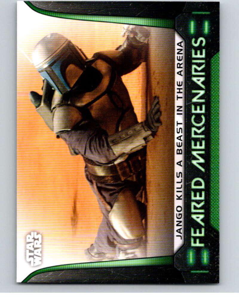 2021 Topps Star Wars Bounty Hunters Feared Jango Fett #IJ8 V87537 Image 1