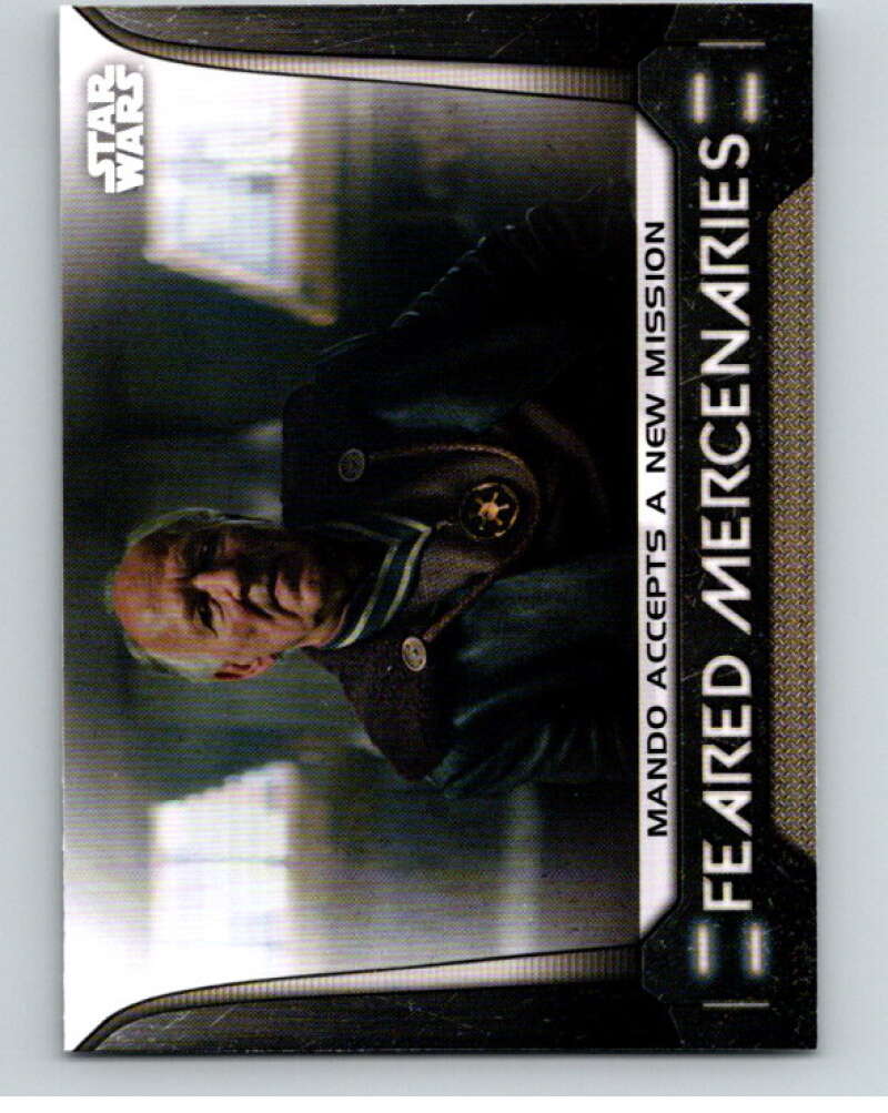 2021 Topps Star Wars Bounty Hunters Feared Mandalorian #IM1 V87541 Image 1