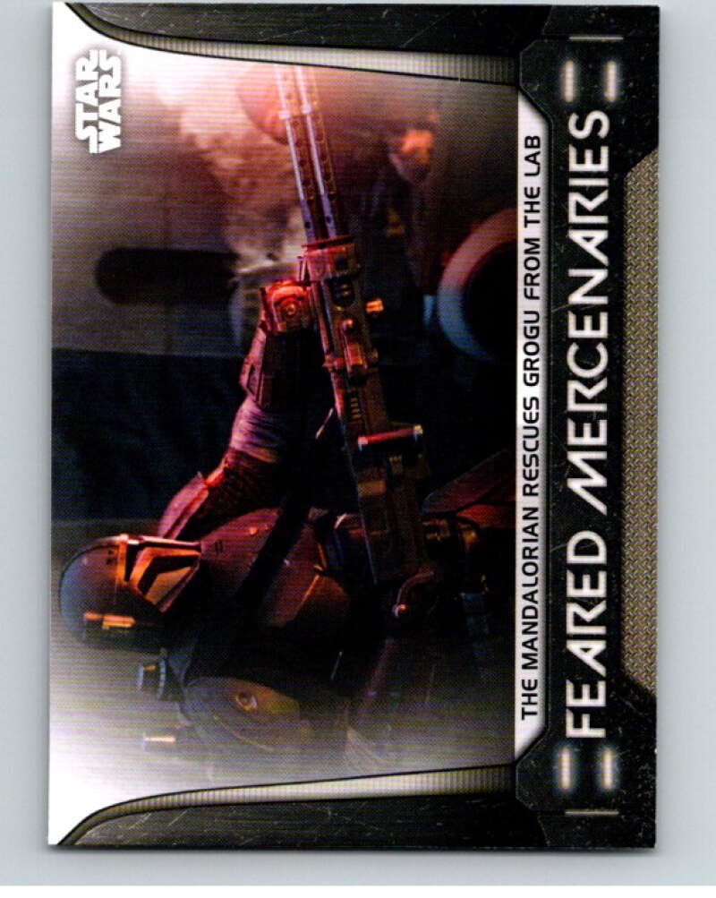 2021 Topps Star Wars Bounty Hunters Feared Mandalorian #IM3 V87545 Image 1