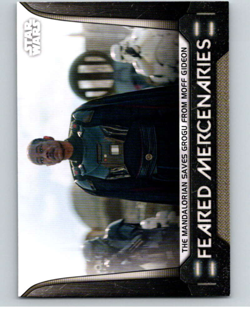 2021 Topps Star Wars Bounty Hunters Feared Mandalorian #IM4 V87548 Image 1