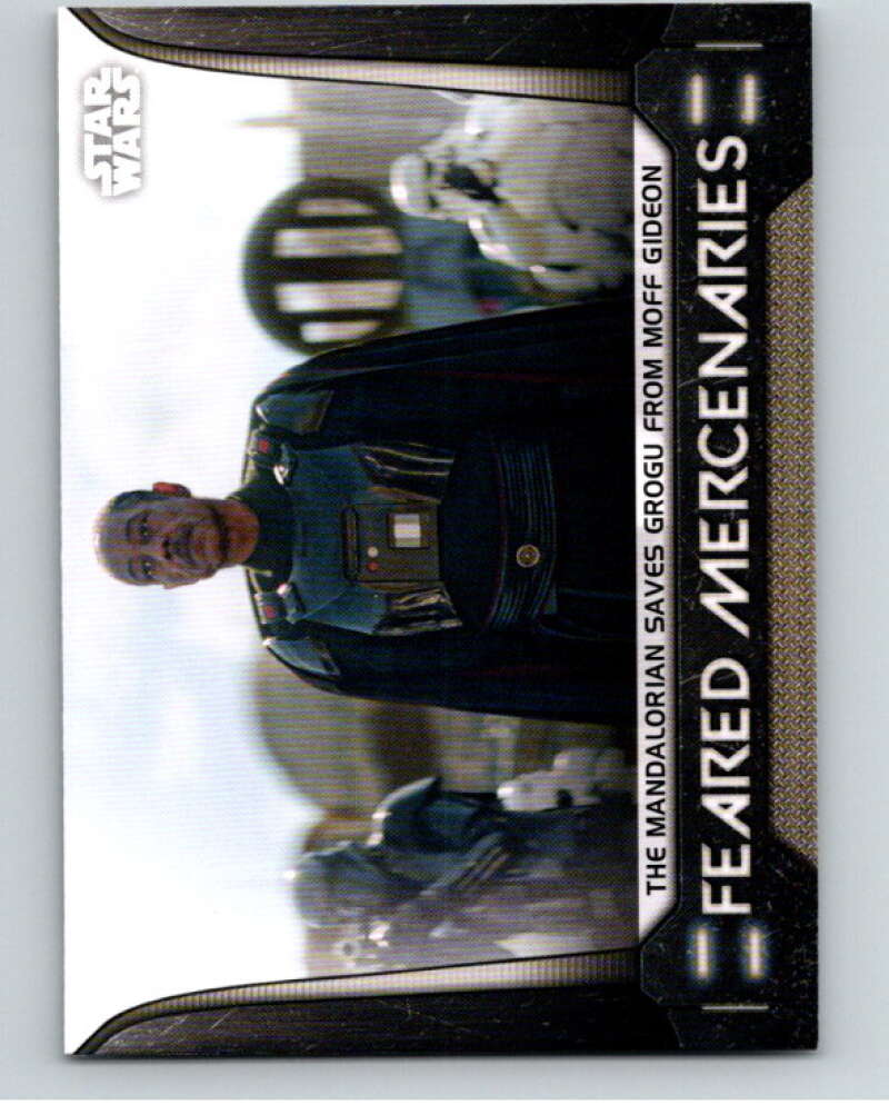 2021 Topps Star Wars Bounty Hunters Feared Mandalorian #IM4 V87549 Image 1