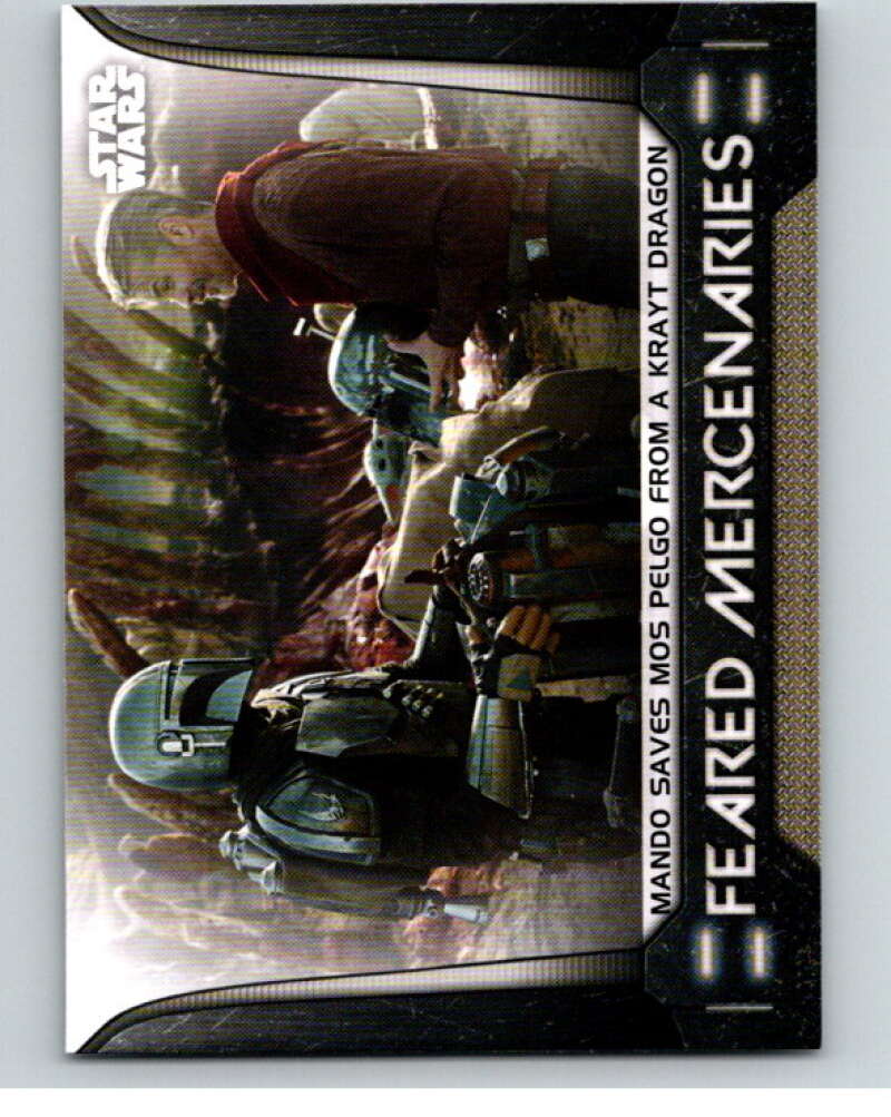 2021 Topps Star Wars Bounty Hunters Feared Mandalorian #IM5 V87552 Image 1
