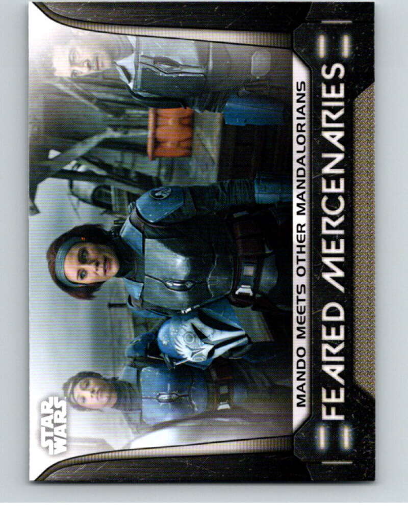 2021 Topps Star Wars Bounty Hunters Feared Mandalorian #IM6 V87554 Image 1