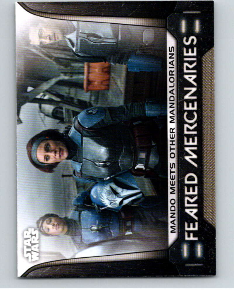 2021 Topps Star Wars Bounty Hunters Feared Mandalorian #IM6 V87555 Image 1