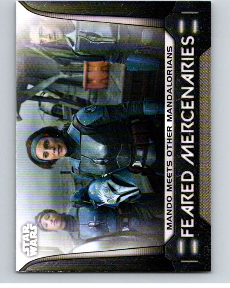 2021 Topps Star Wars Bounty Hunters Feared Mandalorian #IM6 V87556 Image 1