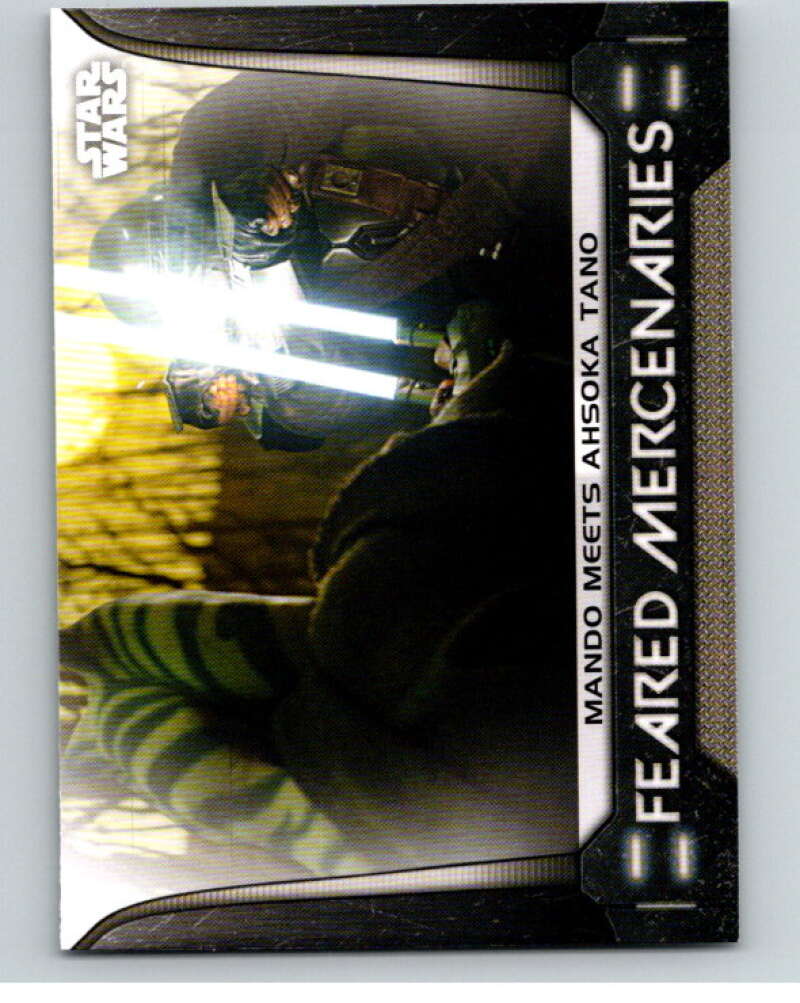2021 Topps Star Wars Bounty Hunters Feared Mandalorian #IM7 V87558 Image 1