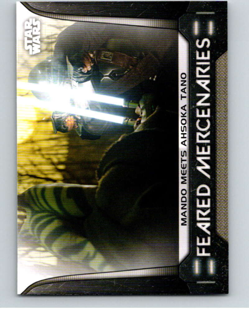 2021 Topps Star Wars Bounty Hunters Feared Mandalorian #IM7 V87559 Image 1