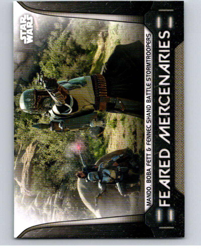 2021 Topps Star Wars Bounty Hunters Feared Mandalorian #IM8 V87560 Image 1
