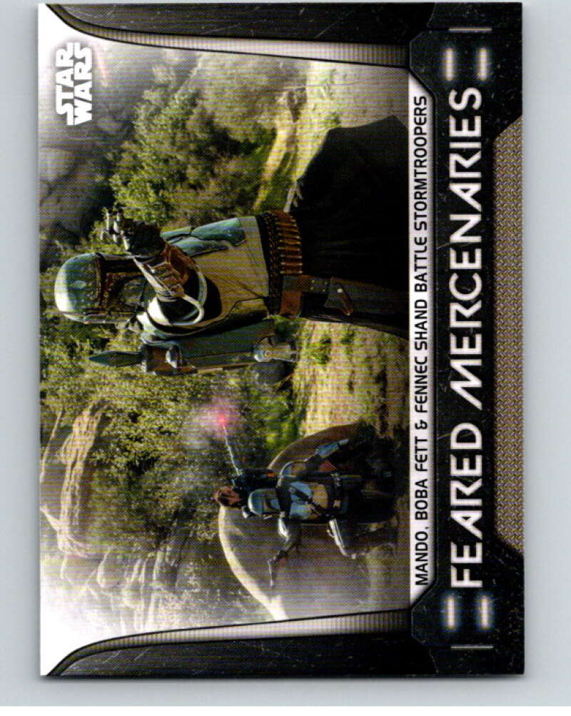 2021 Topps Star Wars Bounty Hunters Feared Mandalorian #IM8 V87561 Image 1