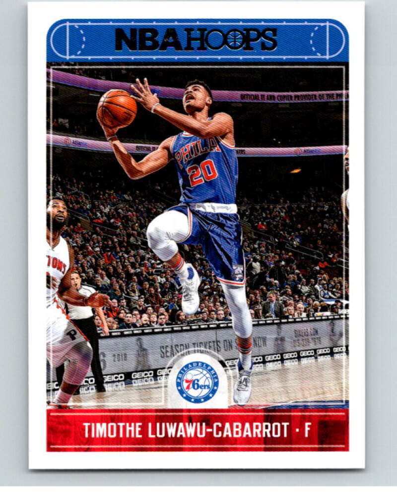 2017-18 Panini Hoops #5 Timothe Luwawu-Cabarrot 76ers V87571 Image 1