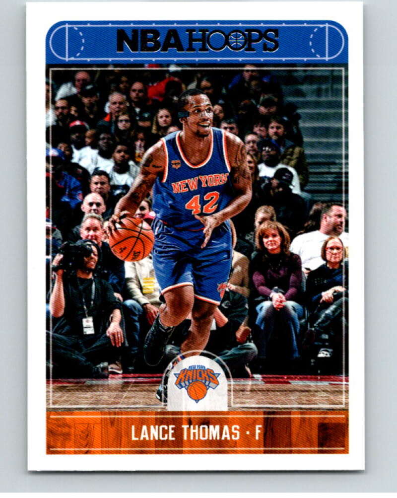 2017-18 Panini Hoops #106 Lance Thomas New York Knicks V87587 Image 1